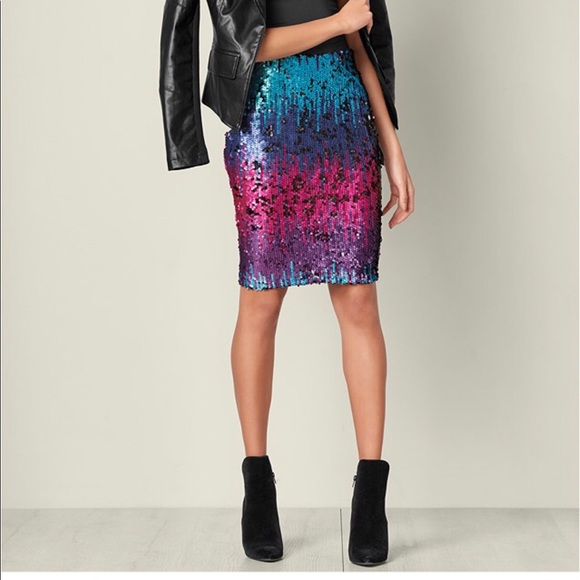 VENUS Dresses & Skirts - Venus sequined skirt, multi colored